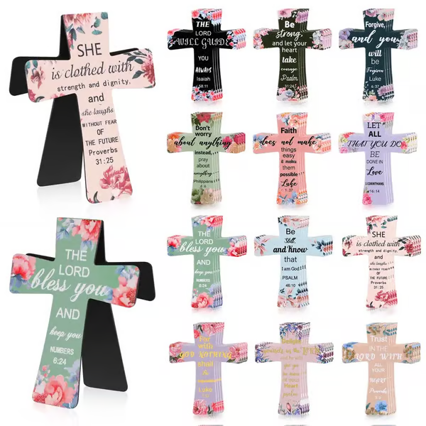 📖magnetic cross bookmarks - Perfect gift for Bible studies, teachers & students 🌸✝️