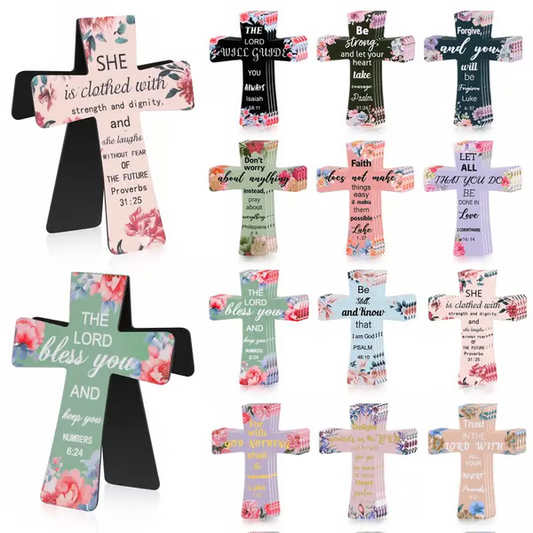 📖magnetic cross bookmarks - Perfect gift for Bible studies, teachers & students 🌸✝️