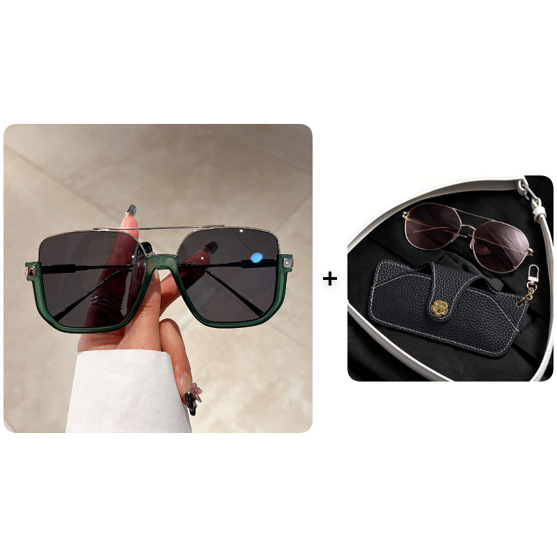 Fashionable Lightweight Tinted Lens Sunglasses