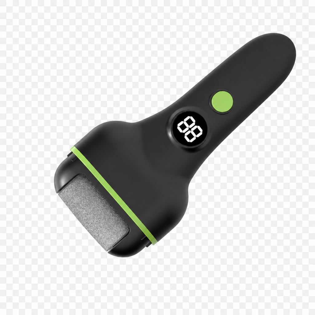 Rechargeable electric pedicure tool with intelligent pressure sensor