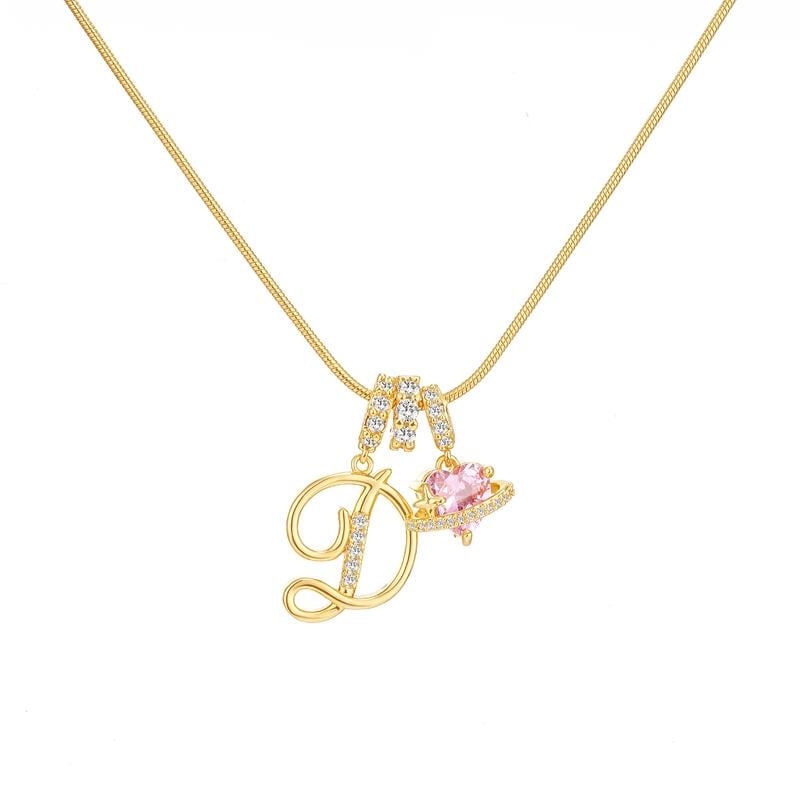 Art Design Letter Necklace