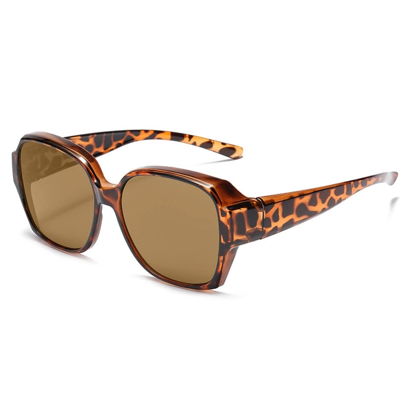 😎Sunglasses with UV380 protection, suitable for glasses