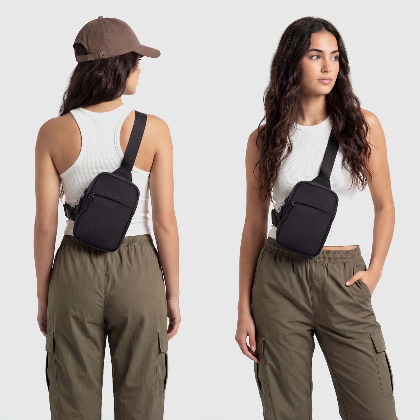 🎒 Upgraded 2.0 Travel Crossbody Bag | Anti-theft design, 500D nylon material, RFID protection