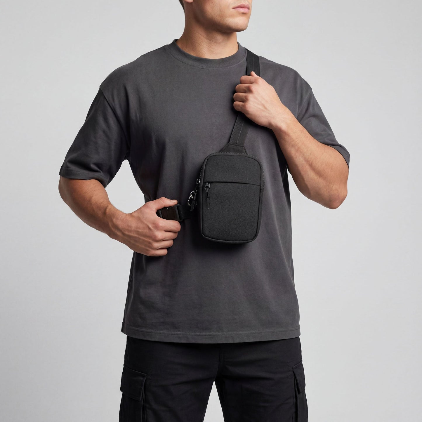 🎒 Upgraded 2.0 Travel Crossbody Bag | Anti-theft design, 500D nylon material, RFID protection