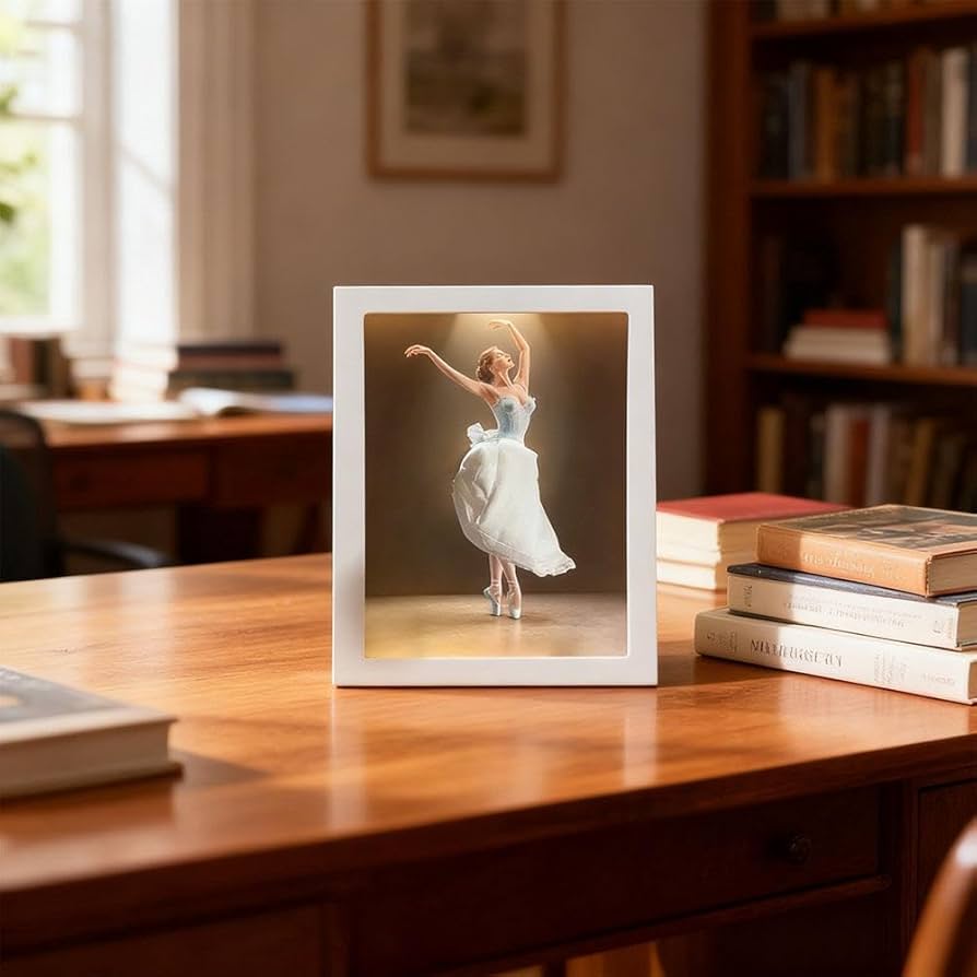 🩰Elegant Ballet Tissue Box Cover – Turn Everyday Moments into Art