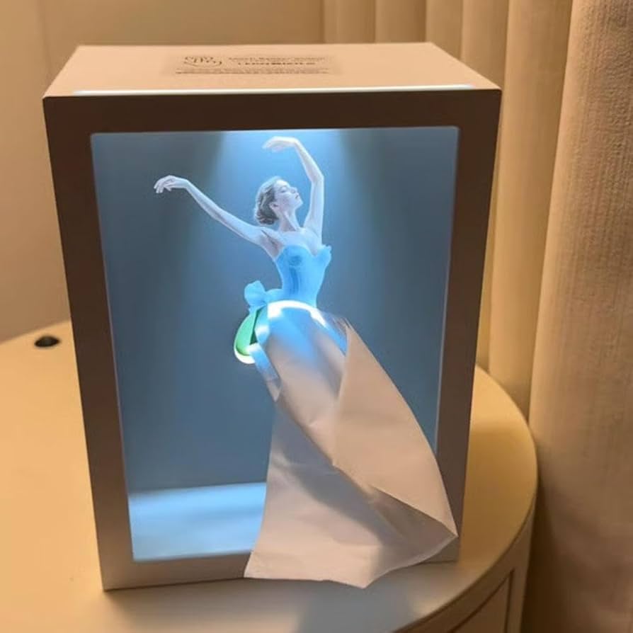🩰Elegant Ballet Tissue Box Cover – Turn Everyday Moments into Art