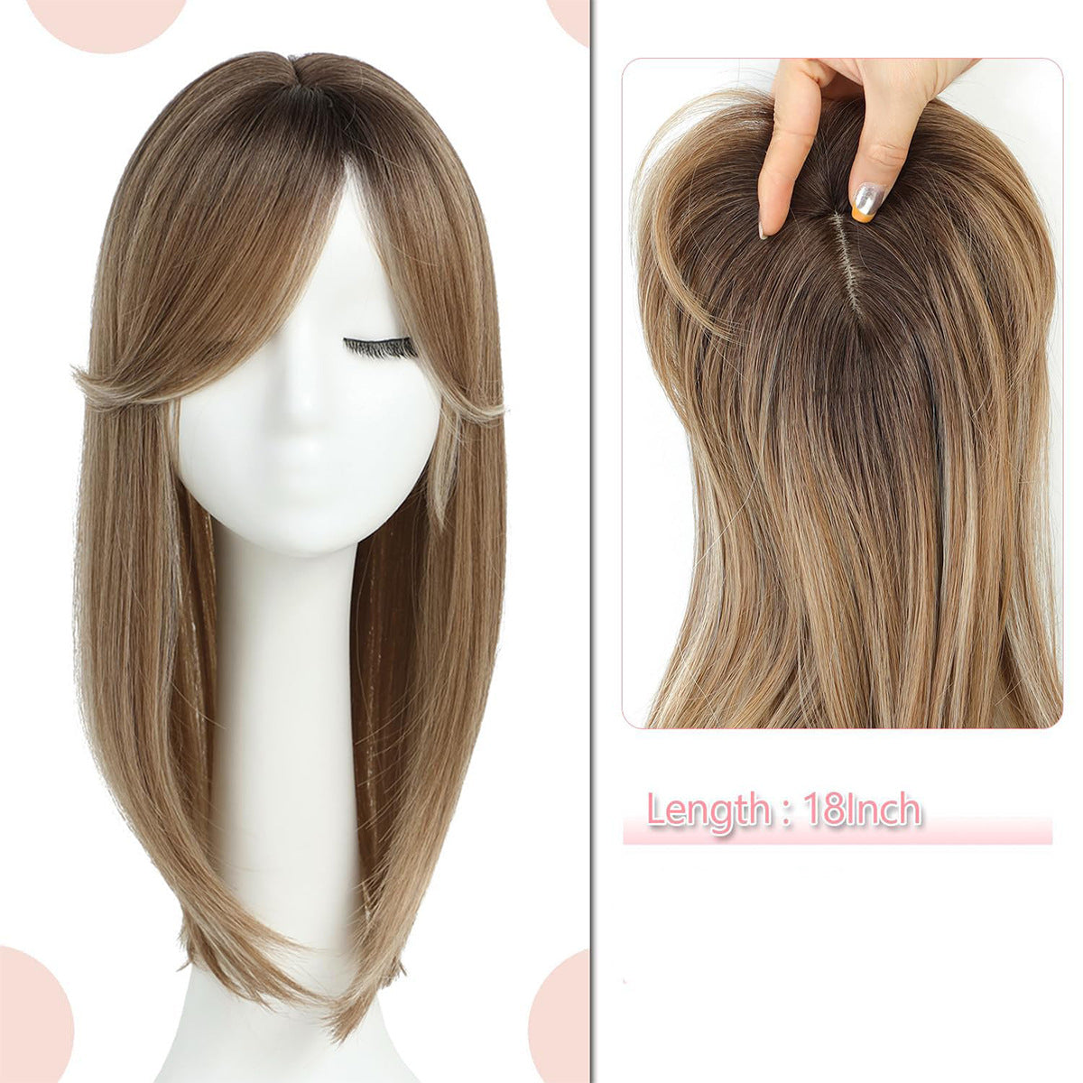 💇‍♀️Women's Long Straight Middle Parted Wig