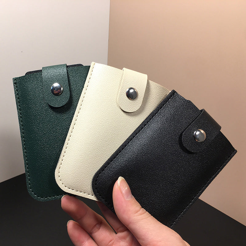Pull-out card case made of PU leather – Compact, robust & organized Cards & bills 🧳
