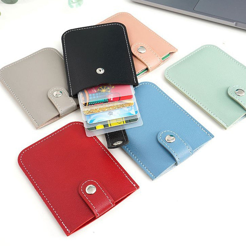 Pull-out card case made of PU leather – Compact, robust & organized Cards & bills 🧳