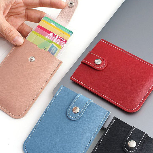 Pull-out card case made of PU leather – Compact, robust & organized Cards & bills 🧳