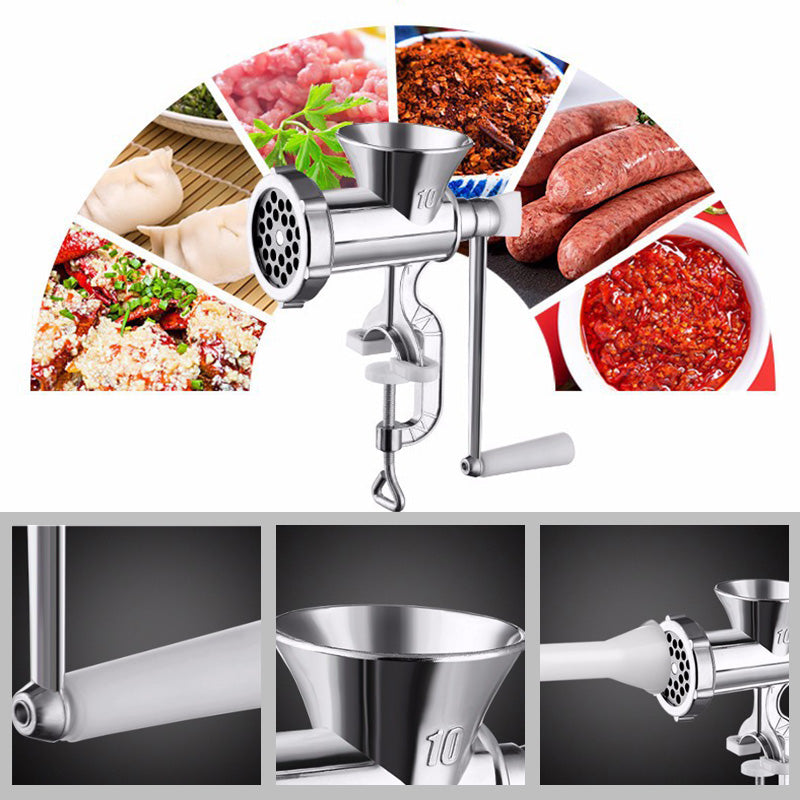 🎉 2026 Sale — Over 23,000 Sold! 💞 Home Hand Crank Meat Grinder and Sausage Stuffer – Homemade Goodness Made Easy 🌸