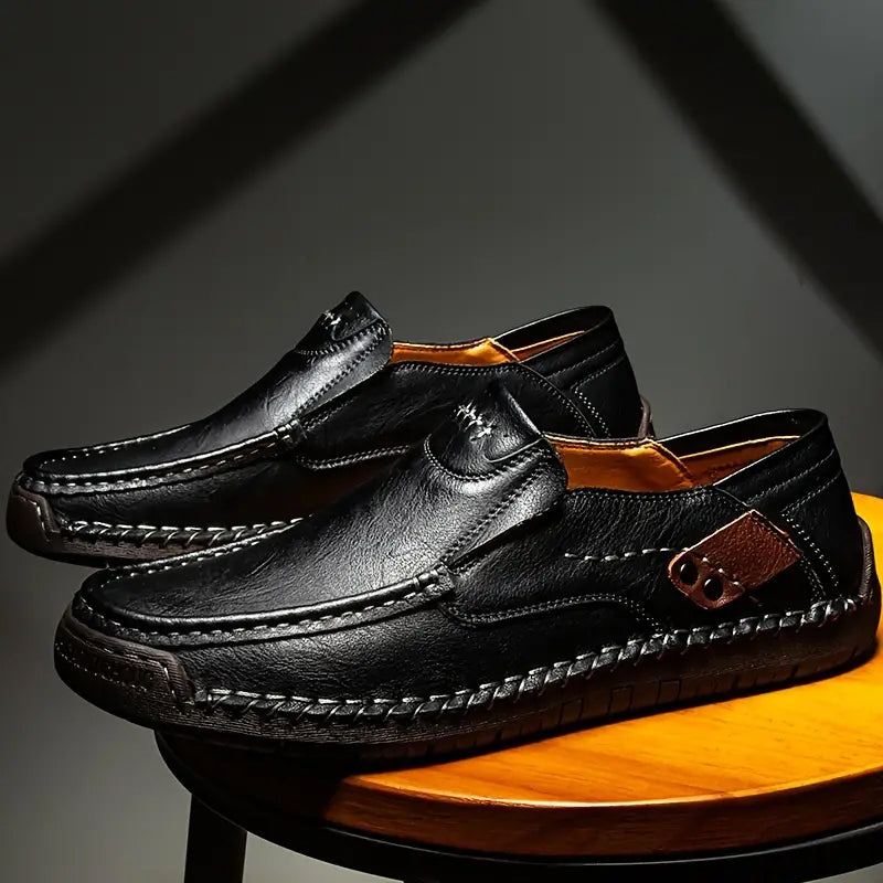 🔥Breathable Calfskin Leather🔥Classic, Comfortable Leather Shoes For Men👞