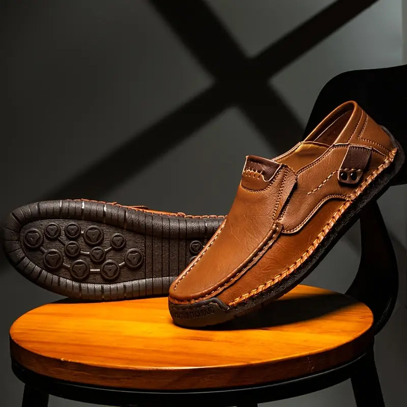 🔥Breathable Calfskin Leather🔥Classic, Comfortable Leather Shoes For Men👞