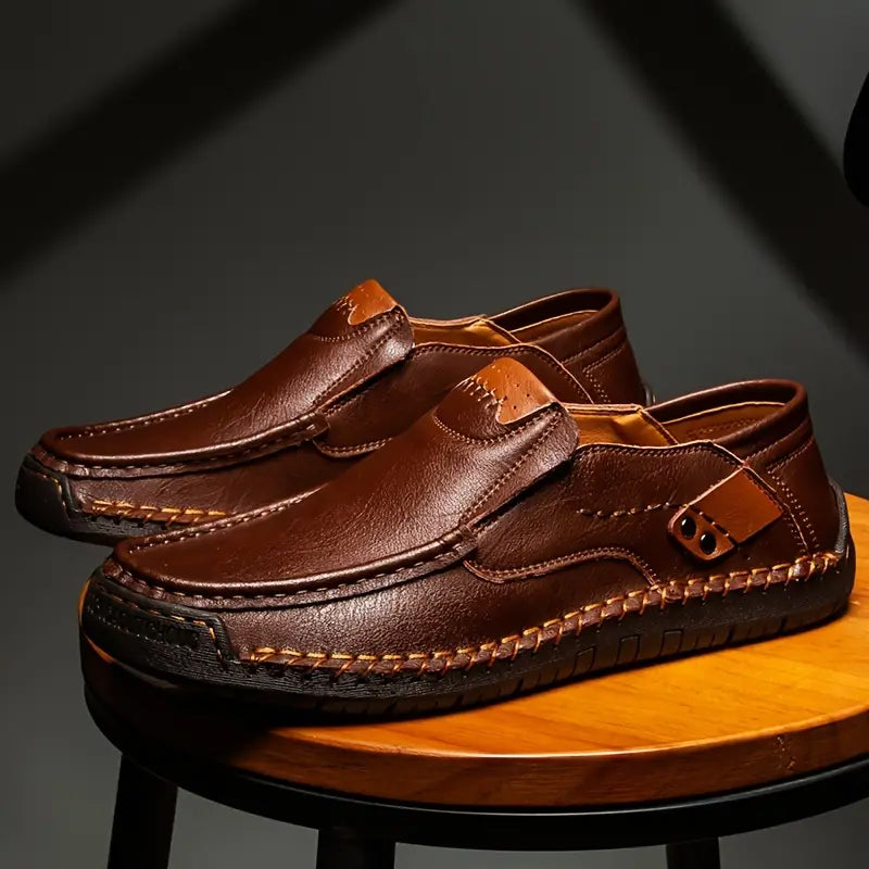 🔥Breathable Calfskin Leather🔥Classic, Comfortable Leather Shoes For Men👞