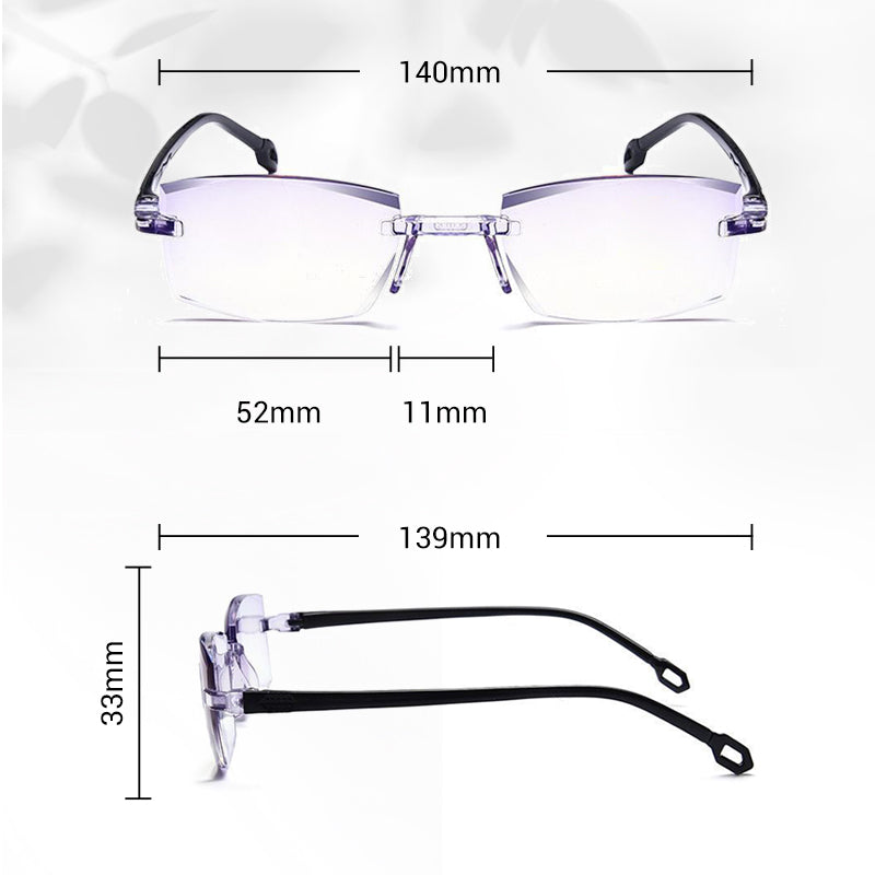 🔥Buy one pair, get one free🔥Stylish reading glasses with autofocus｜Blue light filter · All-day comfort and crystal-clear vision