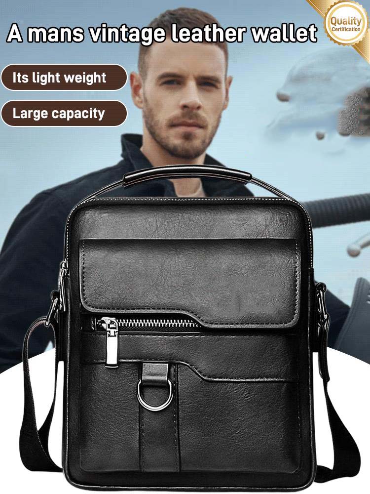 💼 LIMITED-TIME 50% OFF! ✨ Business Men's Casual Crossbody Bag – Practical, Stylish, Water-Resistant ✨