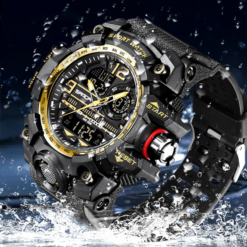 ⌚ Men's Fashion Multifunctional Waterproof Luminous Watch💦 – 50M, Shockproof, Night Vision 🌃