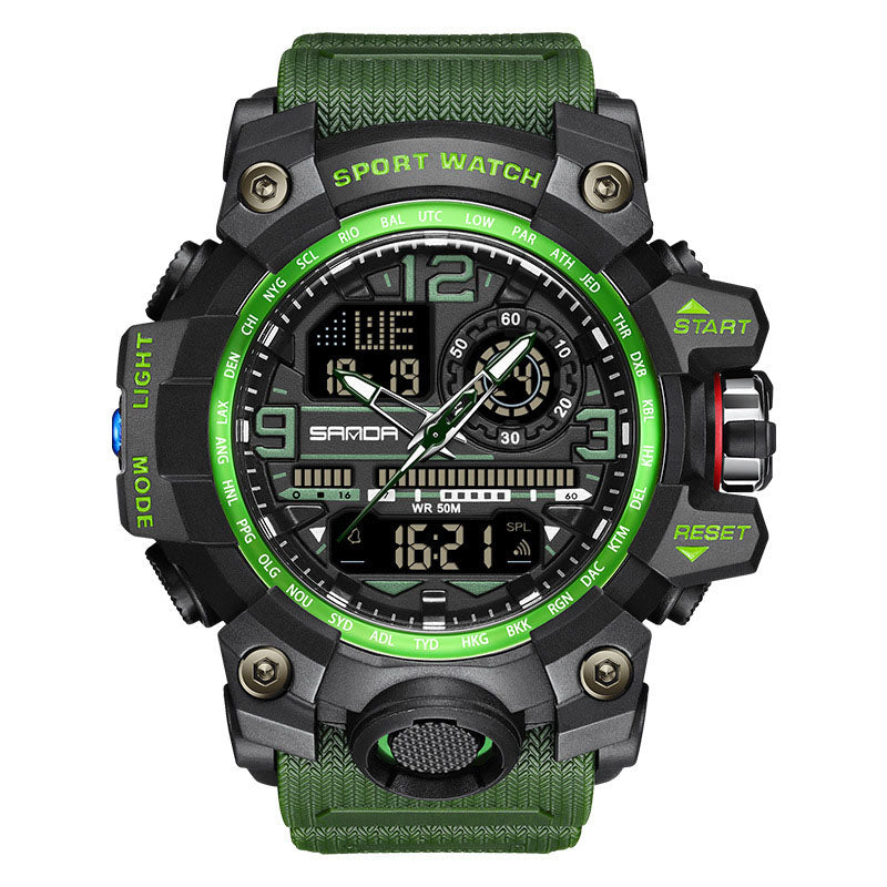 ⌚ Men's Fashion Multifunctional Waterproof Luminous Watch💦 – 50M, Shockproof, Night Vision 🌃