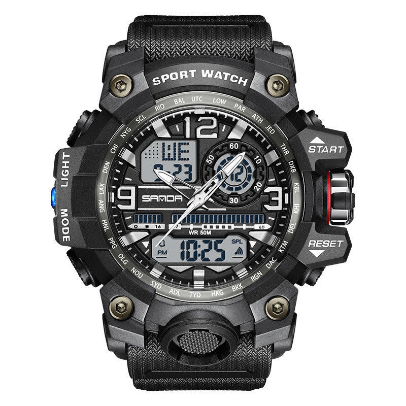 ⌚ Men's Fashion Multifunctional Waterproof Luminous Watch💦 – 50M, Shockproof, Night Vision 🌃
