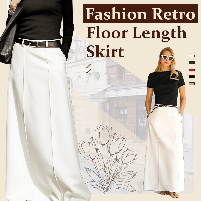 Chiffon Maxi Skirt – Wide & Elegant, Retro-Fairytale 🧚