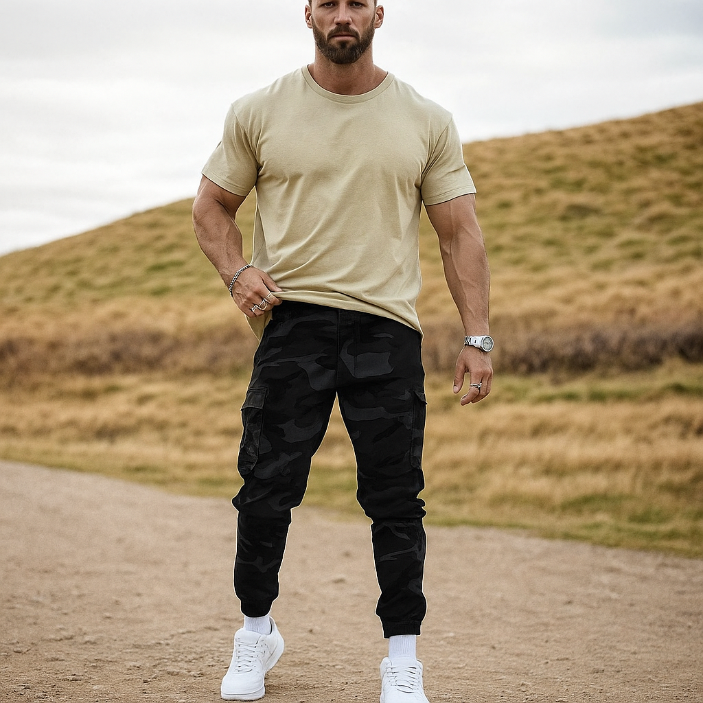 High-Quality Camouflage Trousers For Men