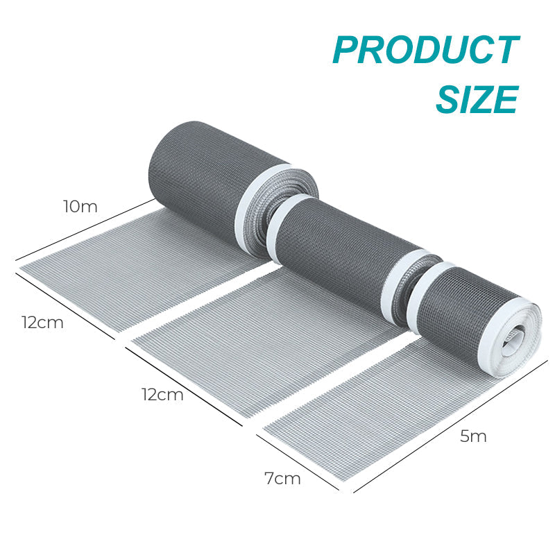 Self-adhesive DIY repair tape for window screen