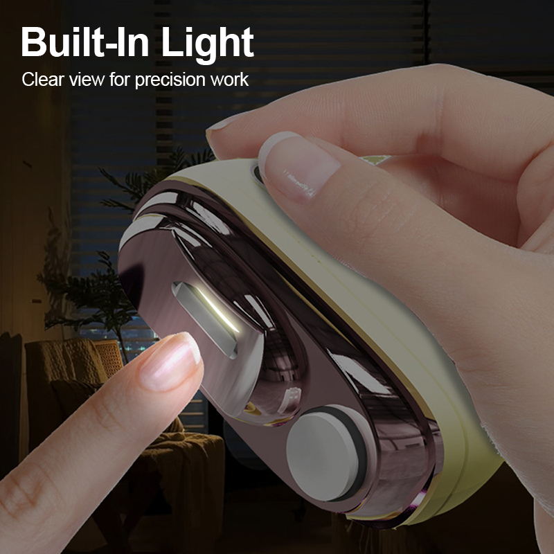🎉 2026 Sale — Over 113,000 Sold! ✂️ 2-in-1 Smart Electric Nail Clipper & Polisher – Anti-Pinch Safety & LED Light 💅