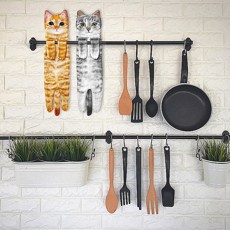 ✨😺Cute Cat Hand Towel🐾