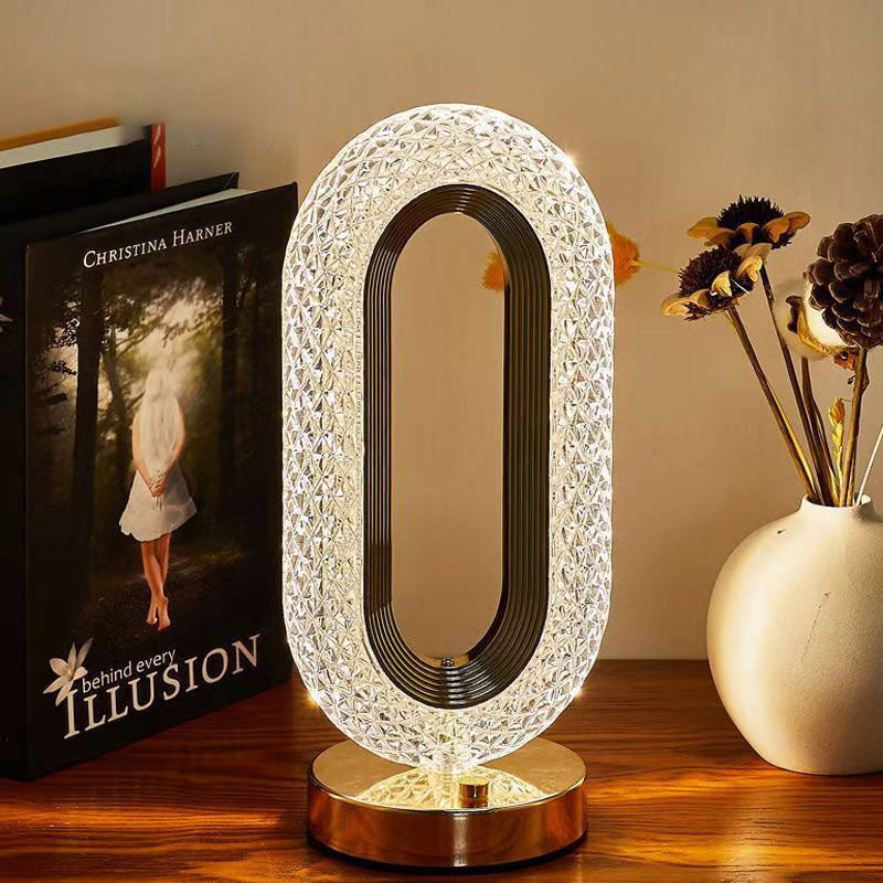 Rechargeable Luxury Crystal LED Night Light