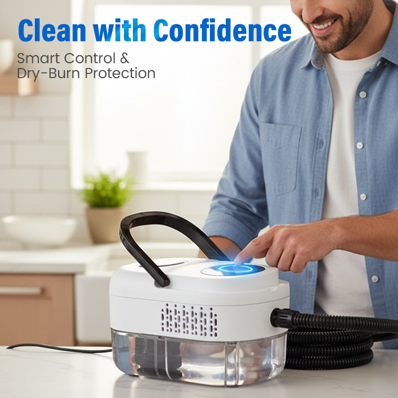 💎 -50% OFF THE MULTI-SURFACE STEAM CLEANER! 💎 105°C High-Pressure Steam, 6 Modes & Chemical-Free ✨