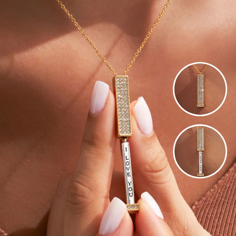 ✨🎅 Christmas offers – For a limited time only! ⏰ A beautiful gift! "I love you" necklace