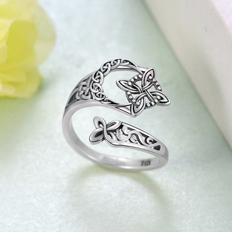 Celtic Trinity Ring – Vintage ring in a mystical style 🔮✨