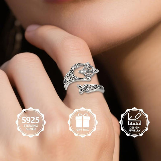 Celtic Trinity Ring – Vintage ring in a mystical style 🔮✨