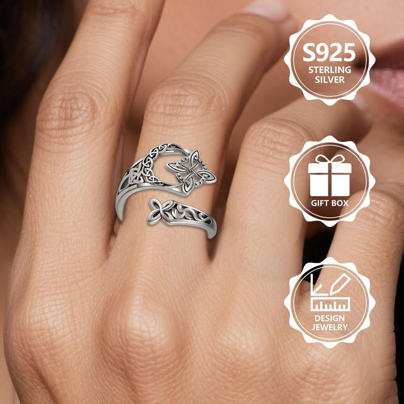 Celtic Trinity Ring – Vintage ring in a mystical style 🔮✨