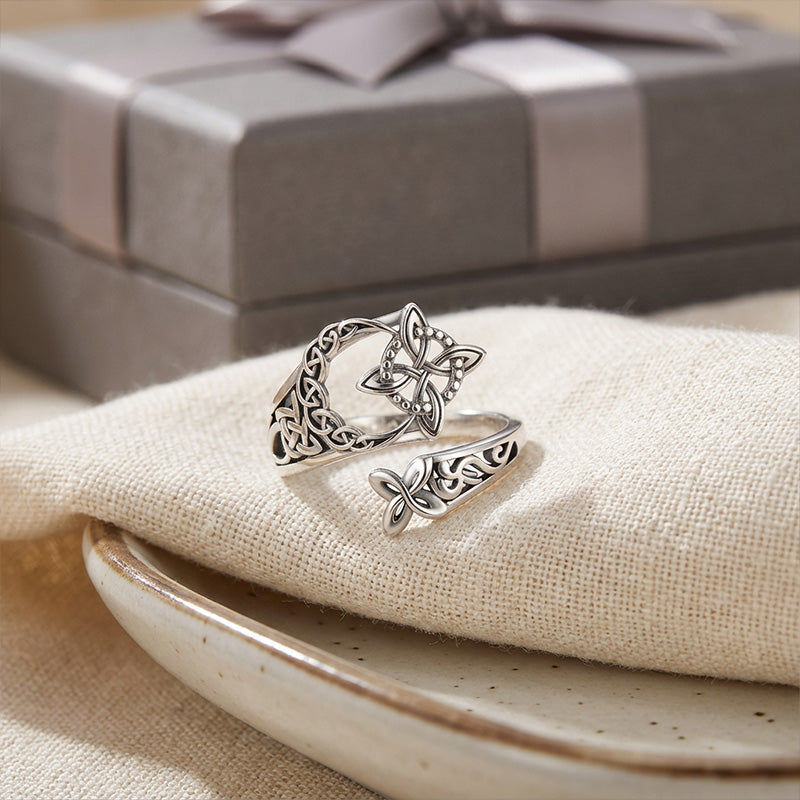 Celtic Trinity Ring – Vintage ring in a mystical style 🔮✨