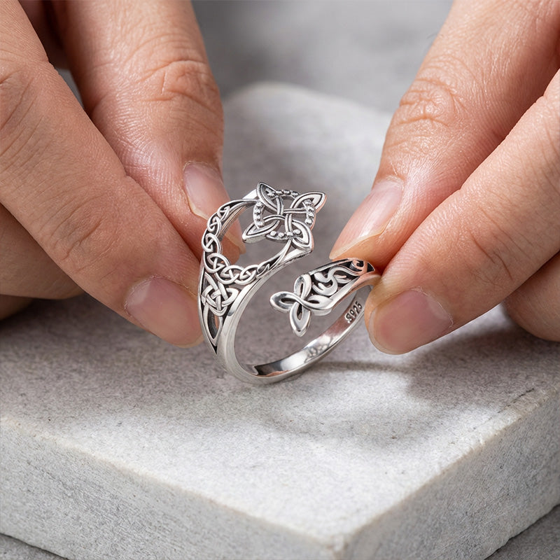 Celtic Trinity Ring – Vintage ring in a mystical style 🔮✨