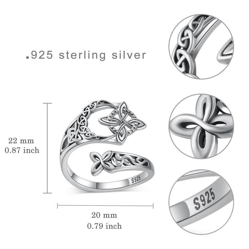 Celtic Trinity Ring – Vintage ring in a mystical style 🔮✨