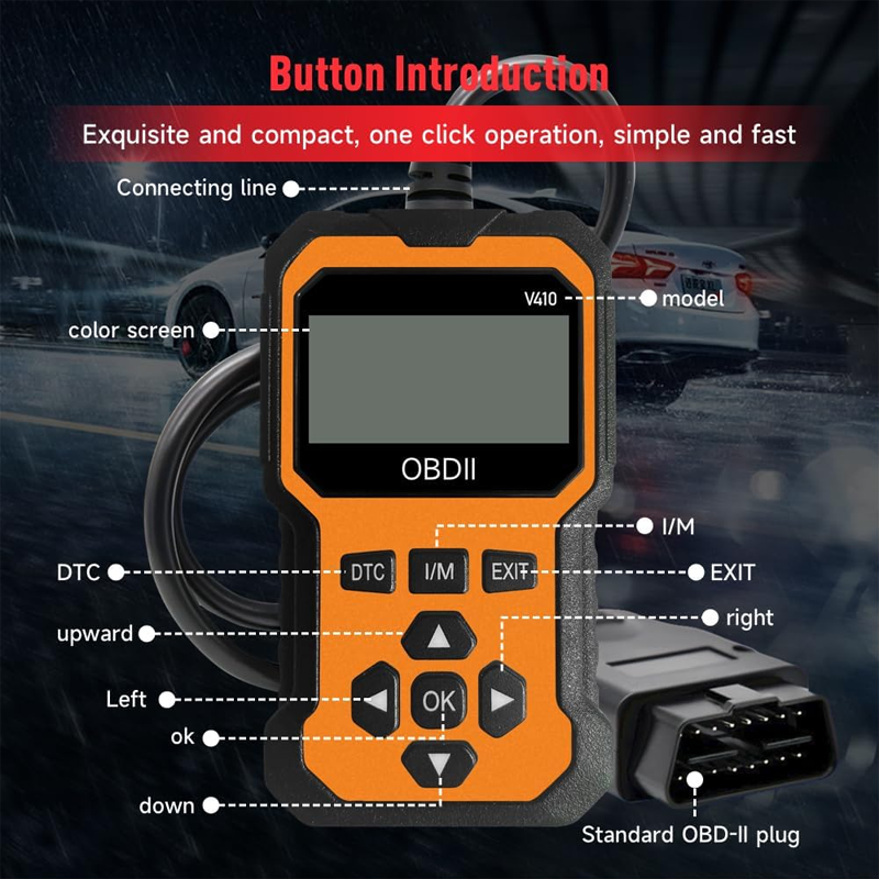 🔧🚗Professional OBD2 Scanner – Full Diagnostics, Clear Codes in 1 Click & Multilingual! 📊💡