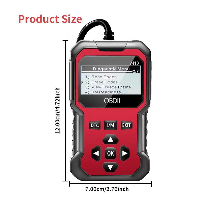 🔧🚗Professional OBD2 Scanner – Full Diagnostics, Clear Codes in 1 Click & Multilingual! 📊💡