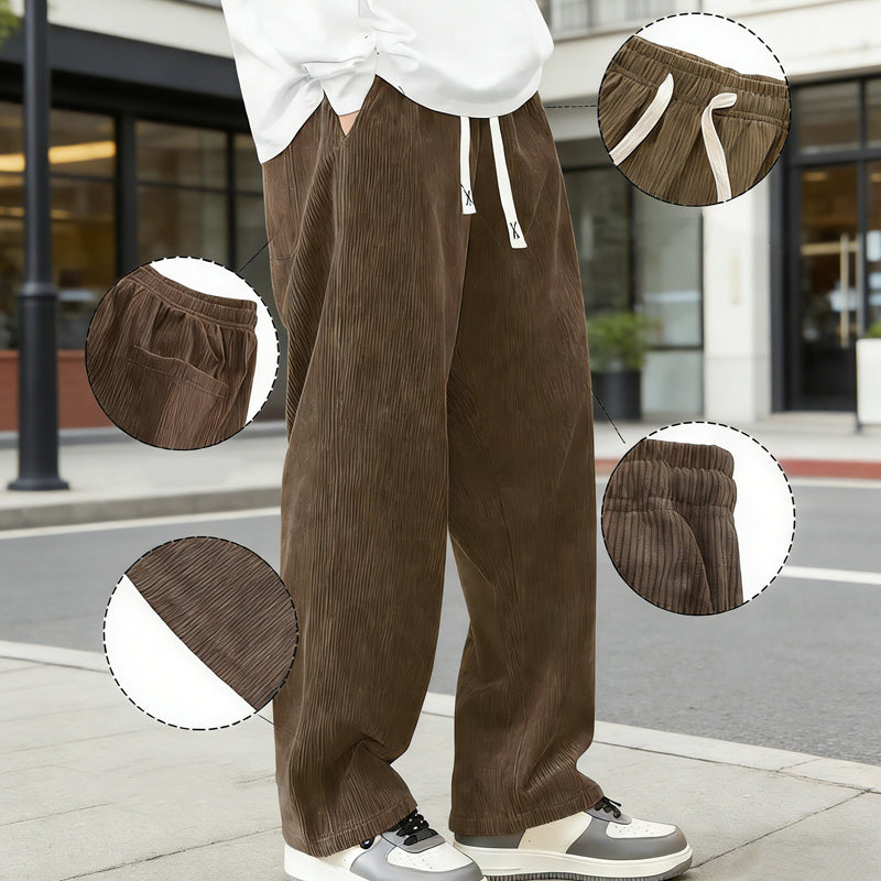 Men's Corduroy Casual Trousers