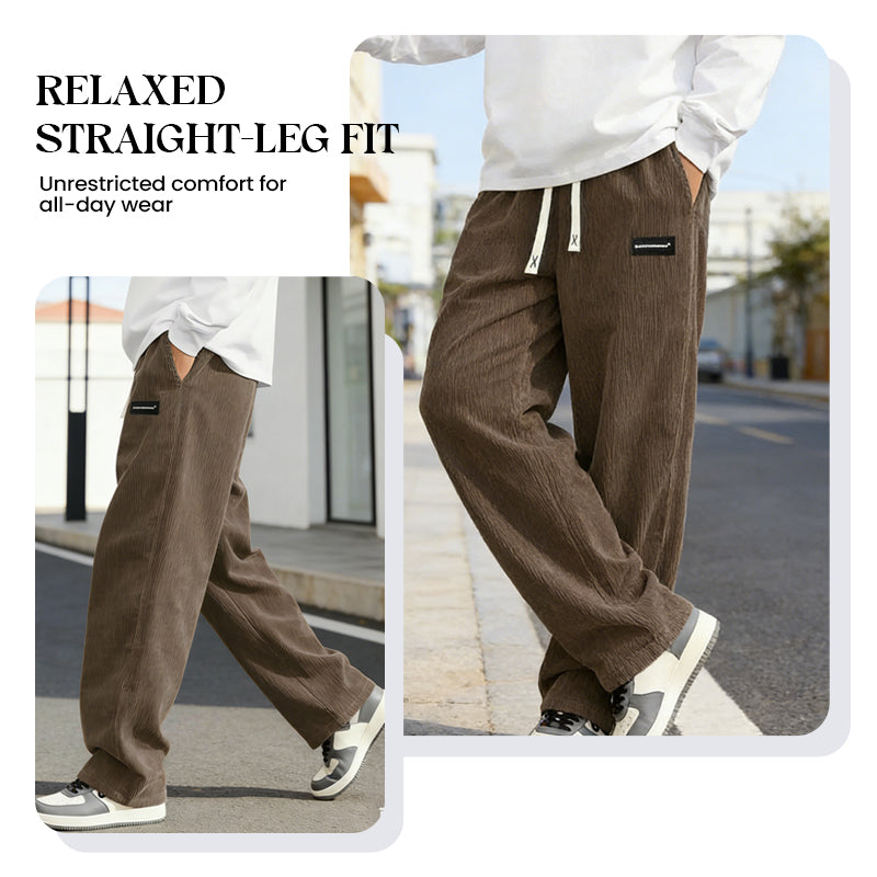 Men's Corduroy Casual Trousers