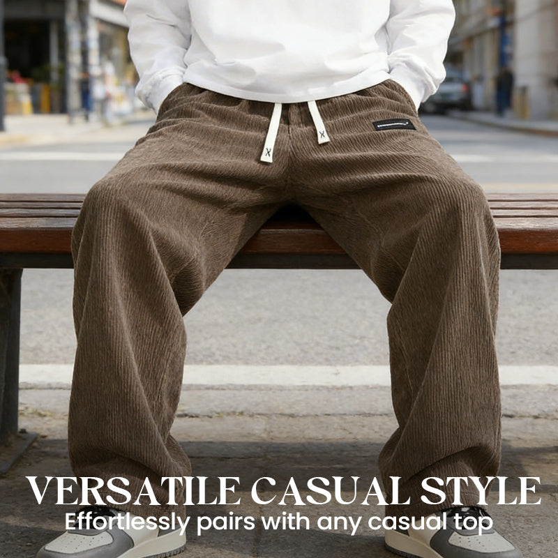 Men's Corduroy Casual Trousers