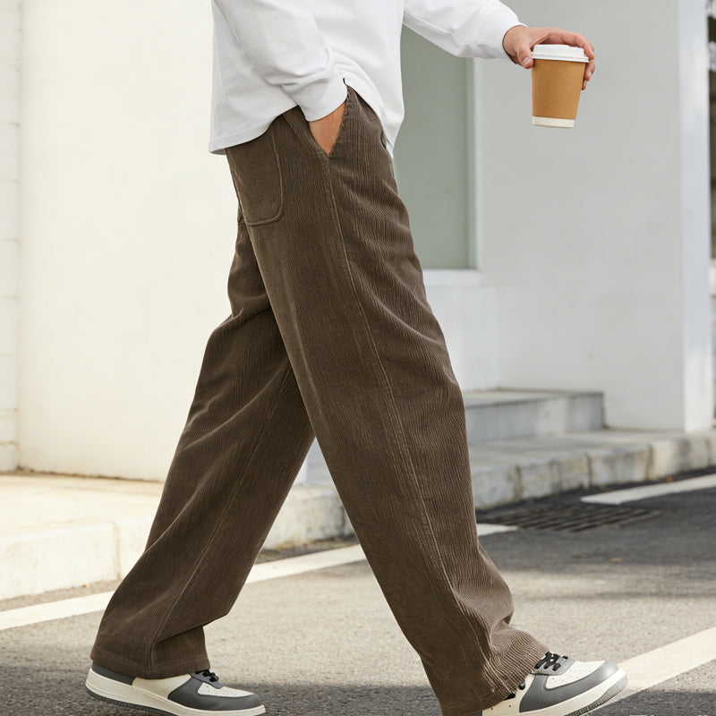 Men's Corduroy Casual Trousers