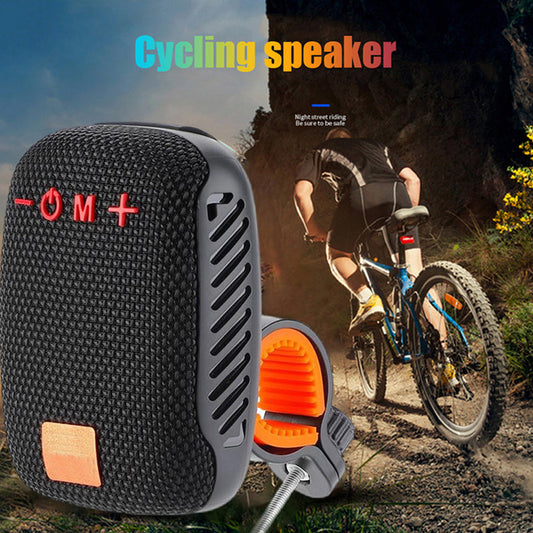 💎 Waterproof Bicycle Bluetooth Speaker – IPX5, TWS Stereo & TF Card Support