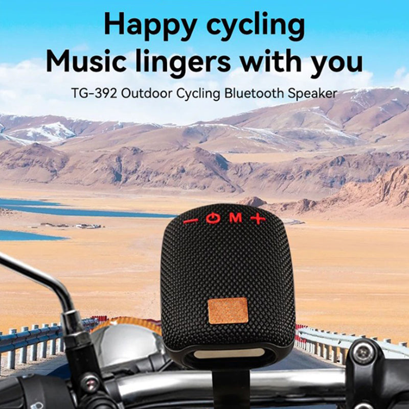 💎 Waterproof Bicycle Bluetooth Speaker – IPX5, TWS Stereo & TF Card Support