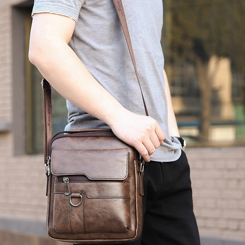 Men's business leisure bag with large capacity