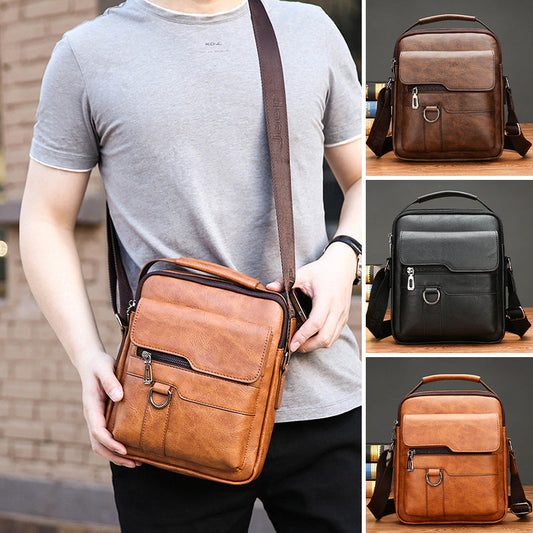 Men's business leisure bag with large capacity