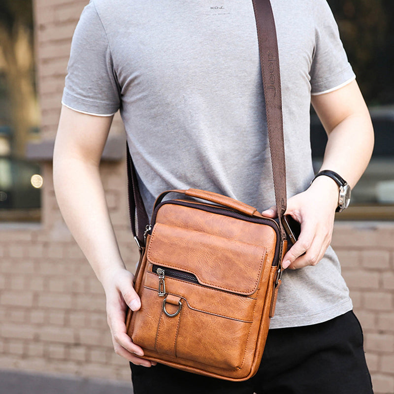 Men's business leisure bag with large capacity