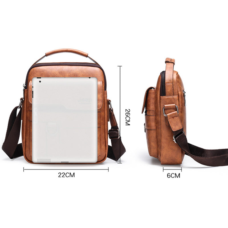 Men's business leisure bag with large capacity