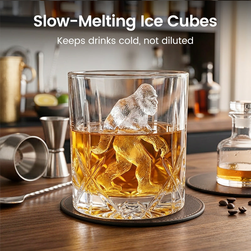 💎 50% off! 💎 Bigfoot Silicone Ice Cube Mold – Slow-melting Sasquatch ice cubes, BPA-free and perfect for parties.
